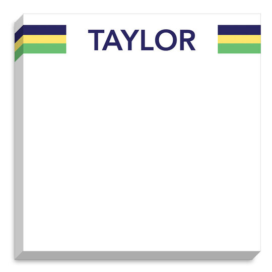 Taylor Stripe Chunky Notepad